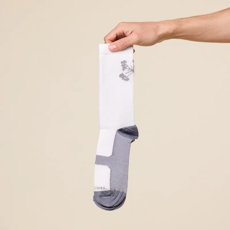 Portal - Pattern Active Sock - Bone White made by This Thing Of Ours