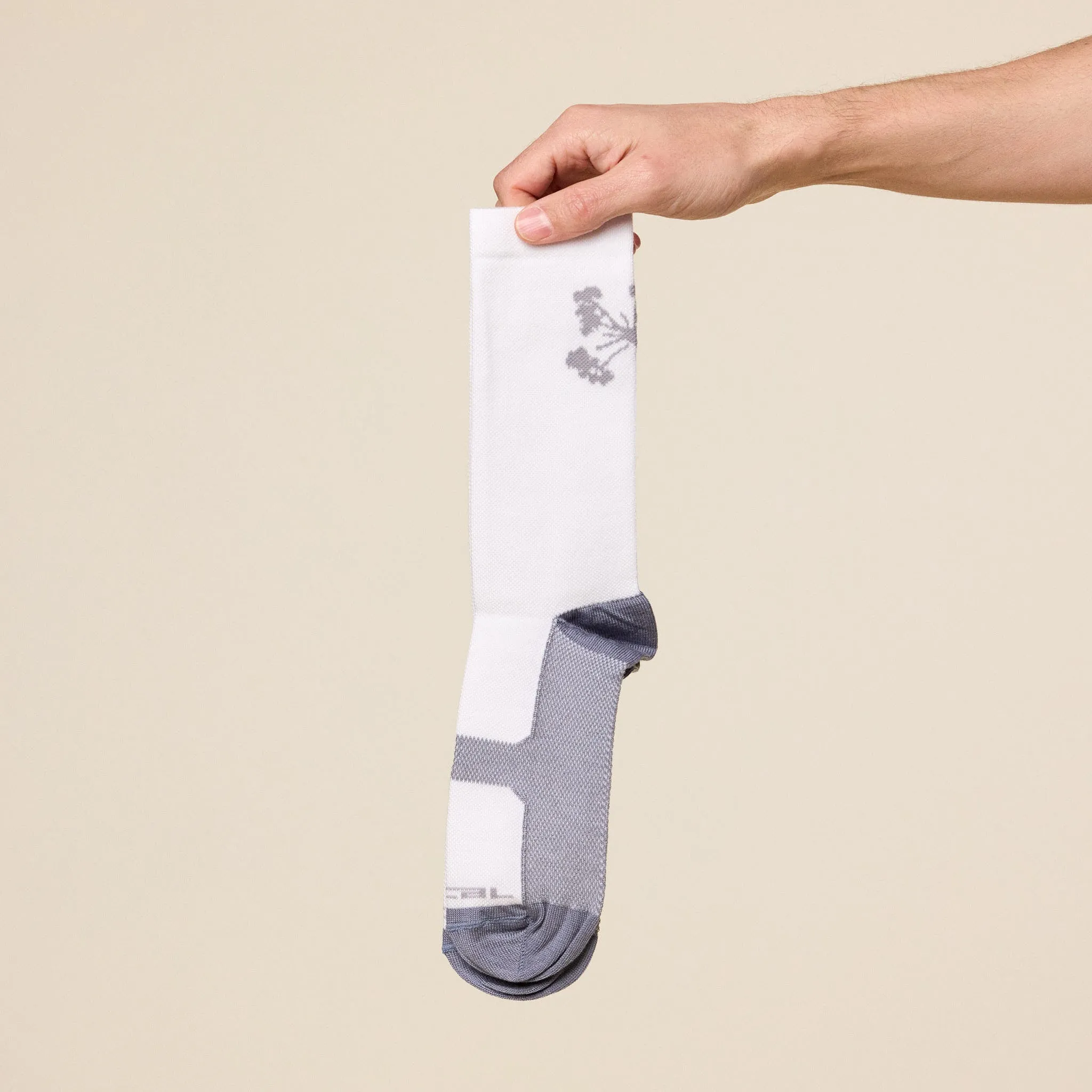 Portal - Pattern Active Sock - Bone White sold by This Thing Of Ours