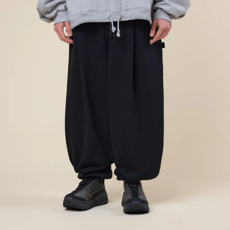 Anglan - Loose Fit Jogger Sweatpants - Black made by Anglan