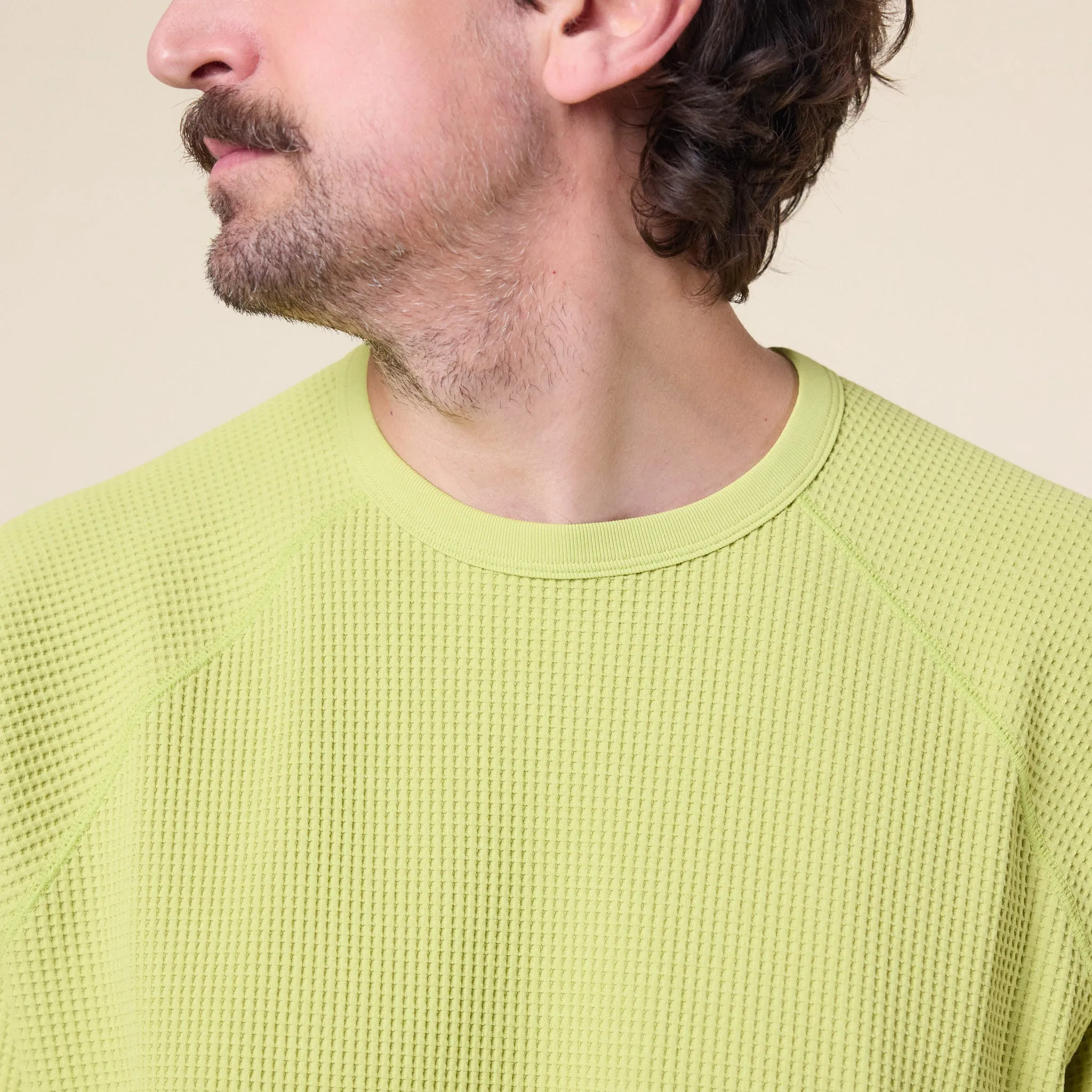 Goldwin - Waffle T-Shirt - Honey Olive sold by This Thing Of Ours product image thumbnail 2