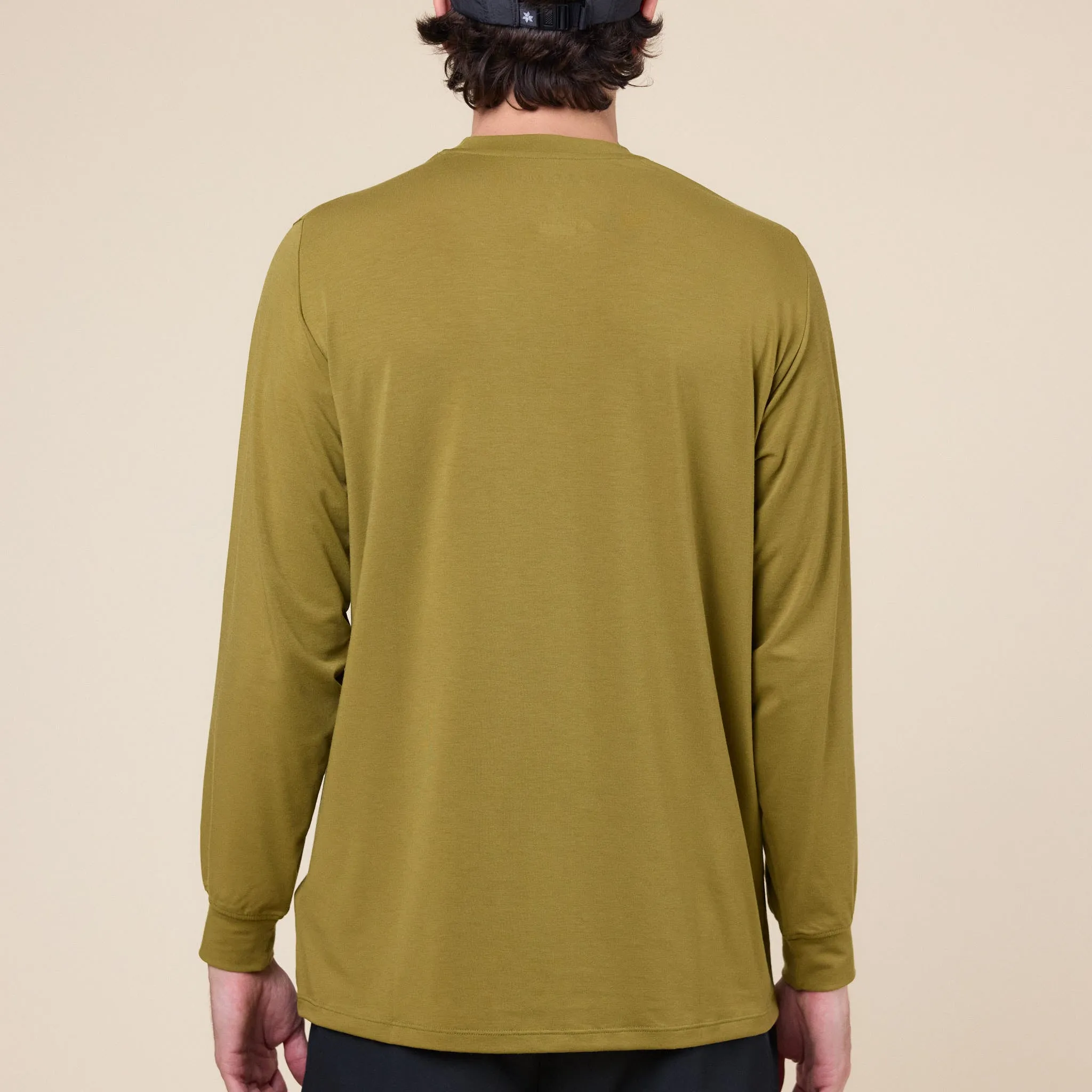 Goldwin - Polartec Delta Long Sleeve T-Shirt - Evergreen sold by This Thing Of Ours product image thumbnail 4