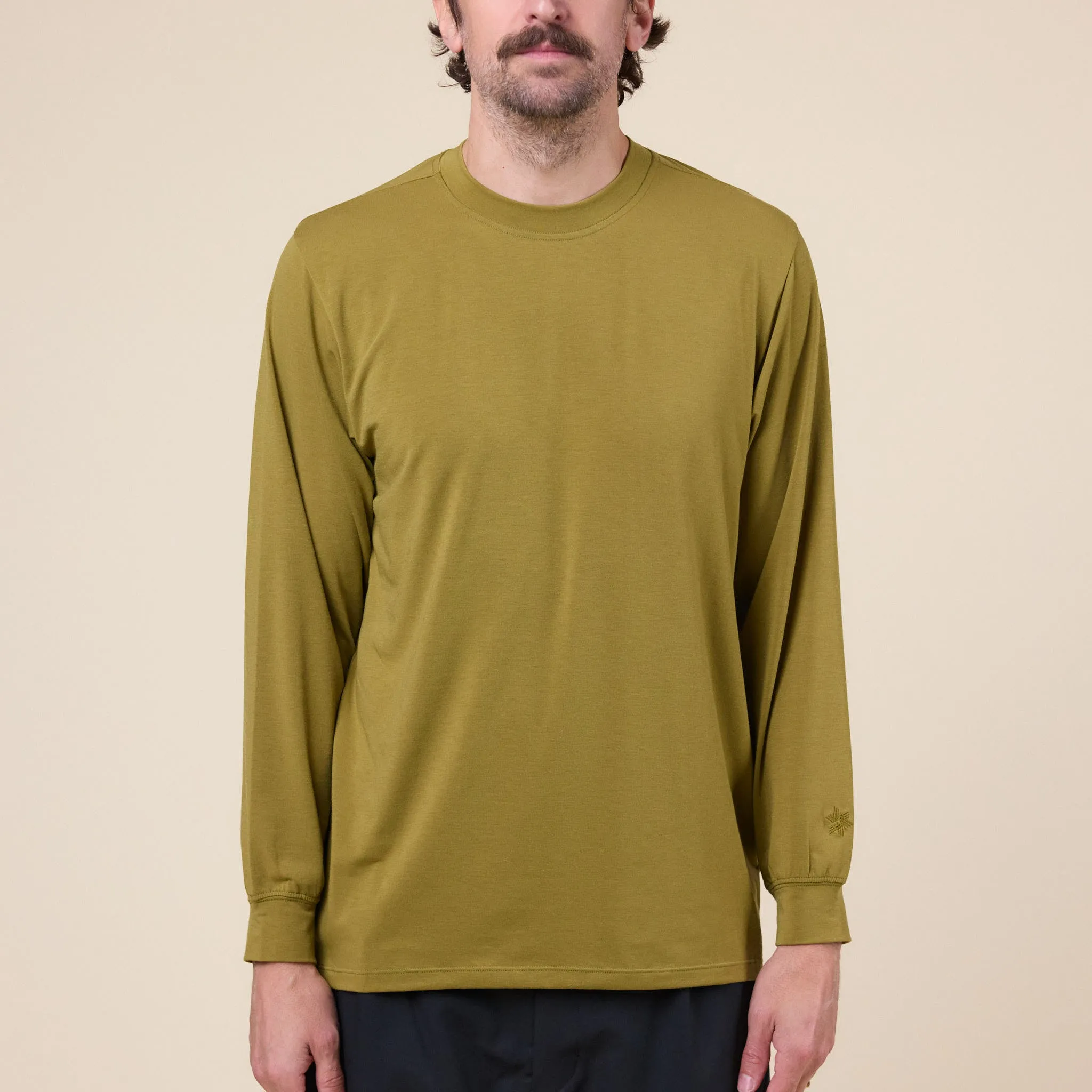Goldwin - Polartec Delta Long Sleeve T-Shirt - Evergreen sold by This Thing Of Ours