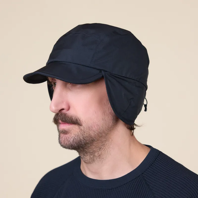 Goldwin - Gore-Tex Earflap Cap - Black made by Goldwin