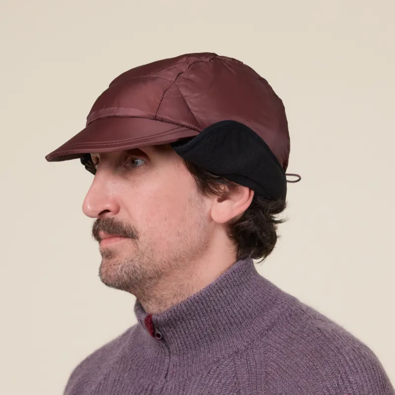 Hiking Patrol - Base Light Down Hat - Maroon made by Hiking Patrol