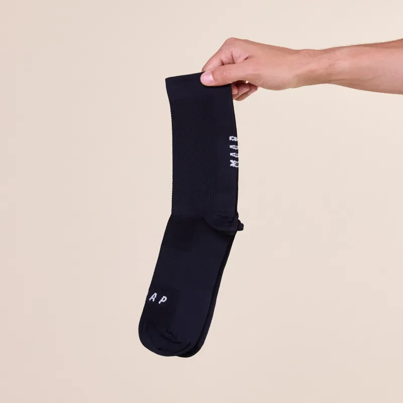 MAAP - Division Mono Logo Sock (Long) - Black made by MAAP