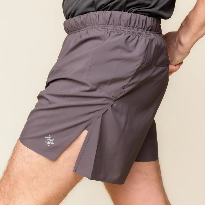 Goldwin - Breathable Active Shorts - Midnight Plum made by Goldwin