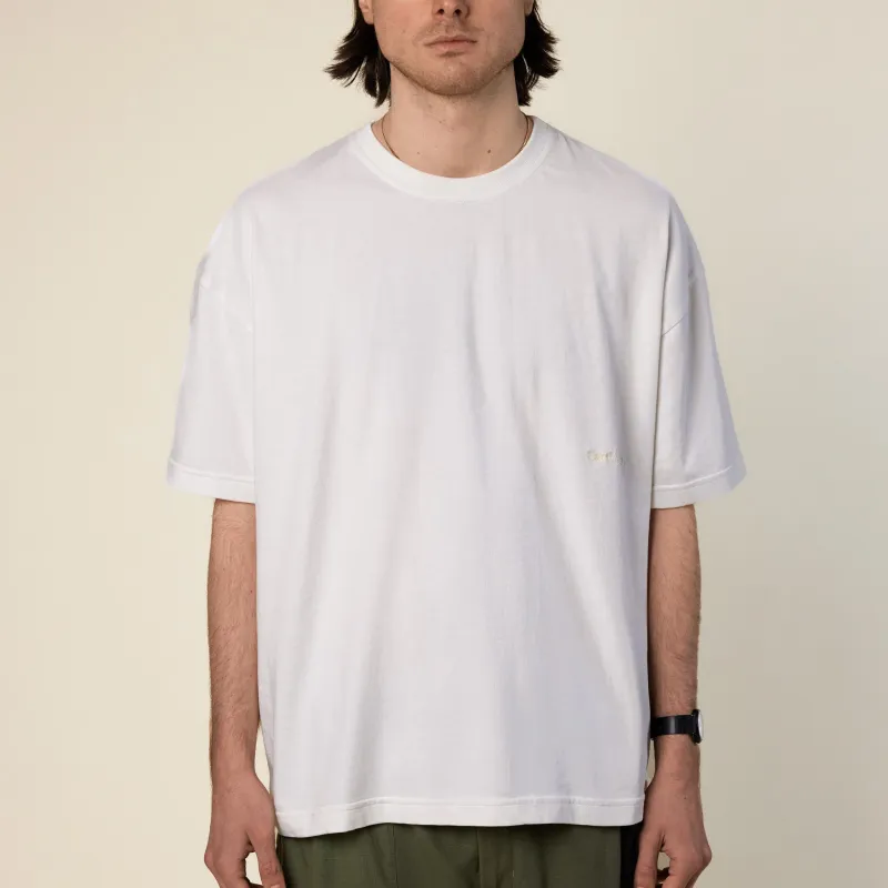 Earth\Studies - MS-114 Crew T-Shirt - Earth White made by Earth Studies