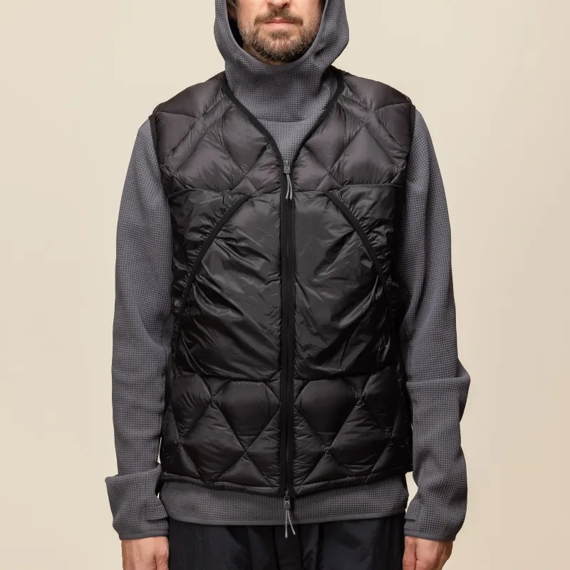 Roa Hiking - Light Down Vest Jacket - Black made by Roa Hiking