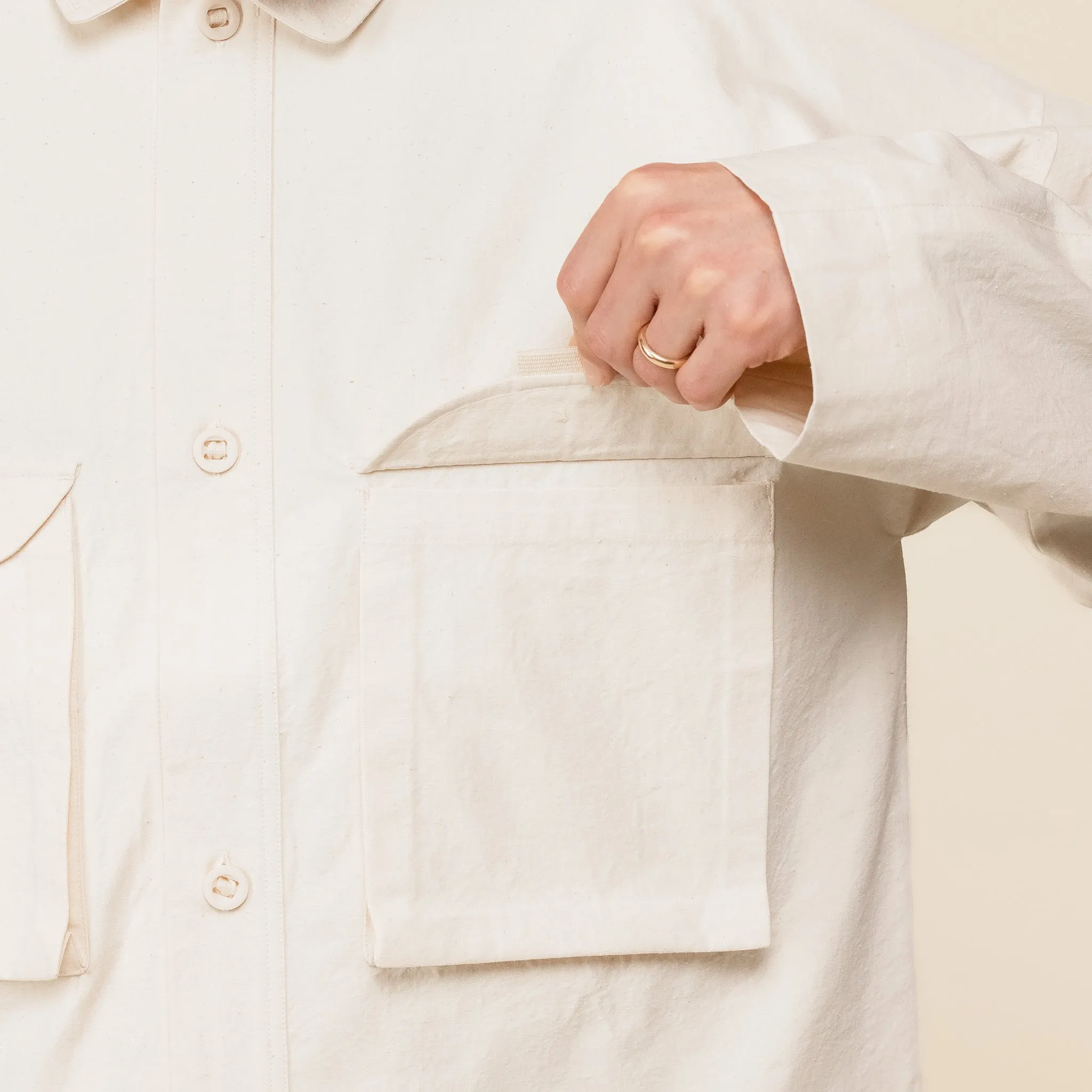 Satta - Kodo Jacket - Raw Ecru sold by This Thing Of Ours product image thumbnail 4