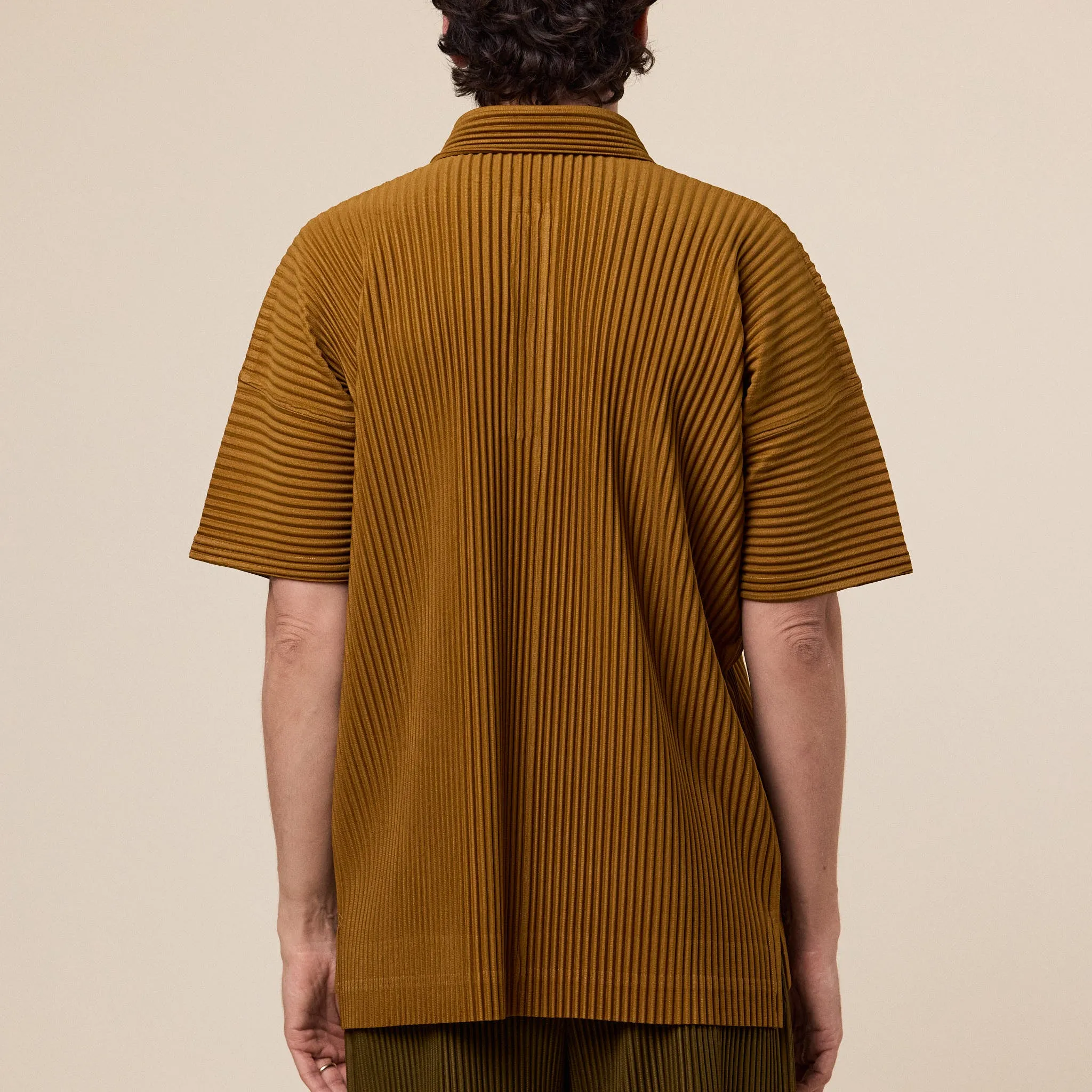 Homme Plissé Issey Miyake - Monthly Colours Shirt - Venice Boat Brown sold by This Thing Of Ours product image thumbnail 2