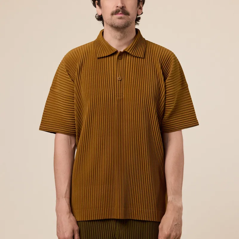 Homme Plissé Issey Miyake - Monthly Colours Shirt - Venice Boat Brown made by Issey Miyake