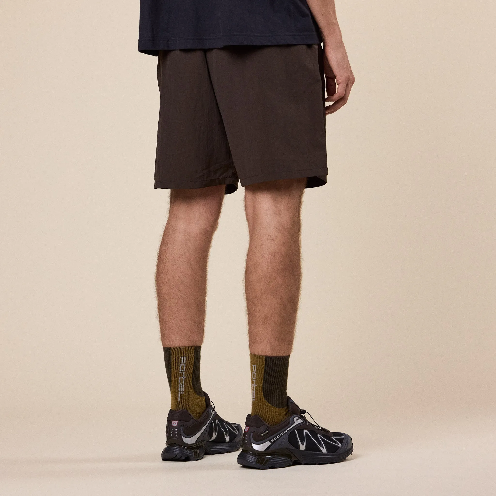 Goldwin - Nylon Shorts - Jet Brown sold by This Thing Of Ours product image thumbnail 2