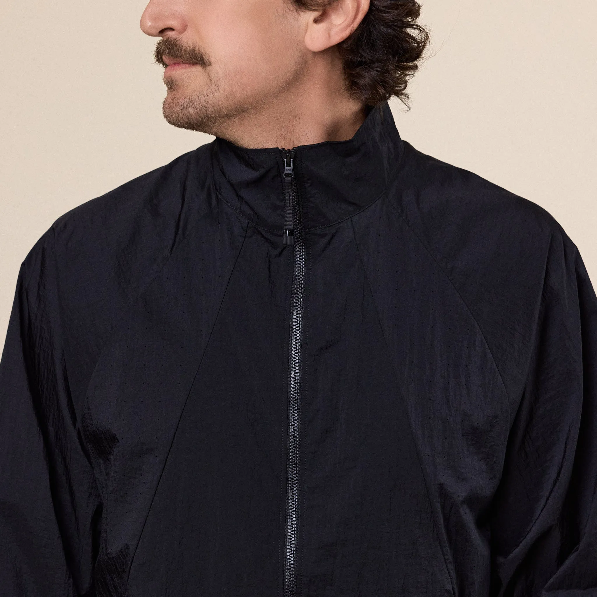 Goldwin - Sheer Nylon Wind Jacket - Black sold by This Thing Of Ours product image thumbnail 3