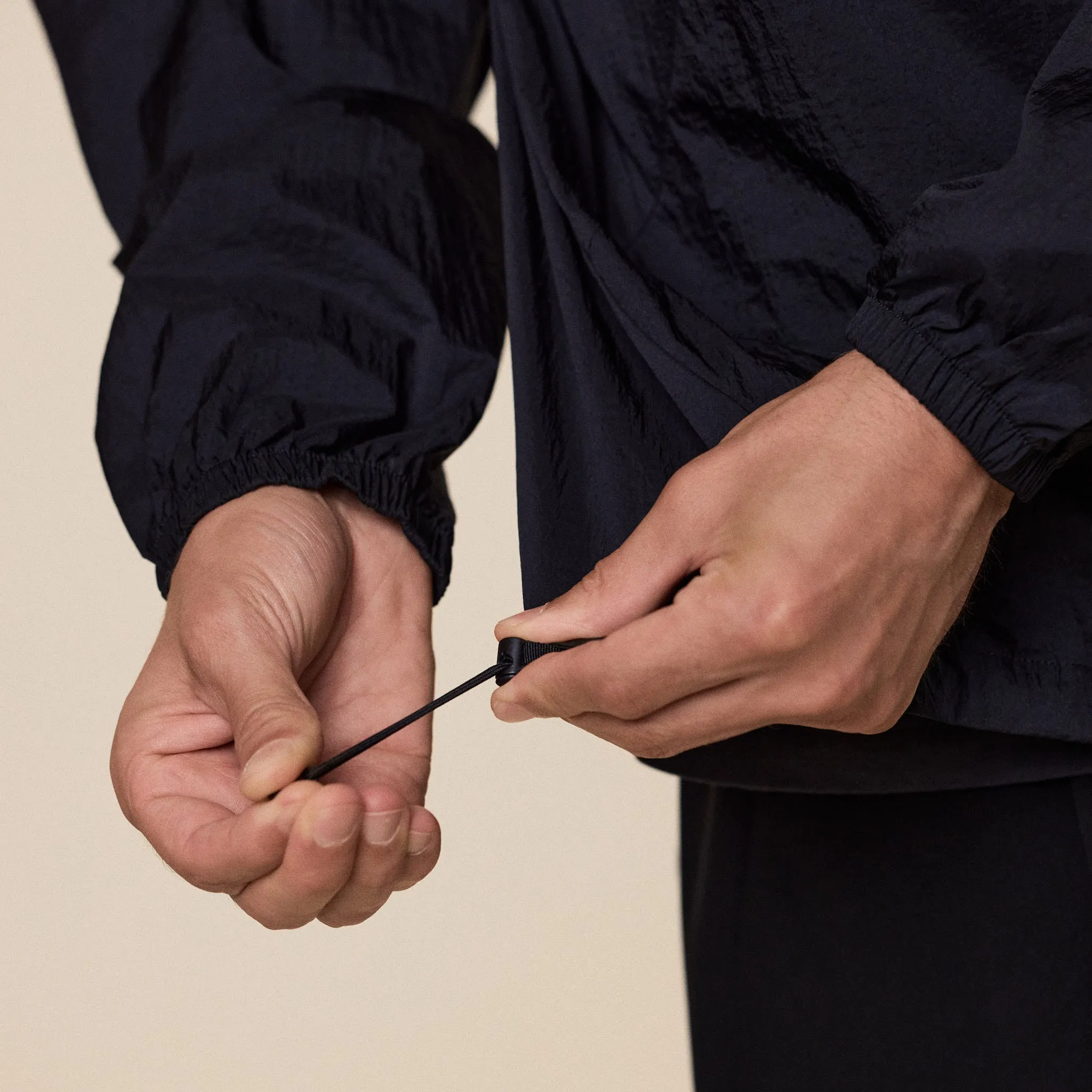 Goldwin - Sheer Nylon Wind Jacket - Black sold by This Thing Of Ours product image thumbnail 4