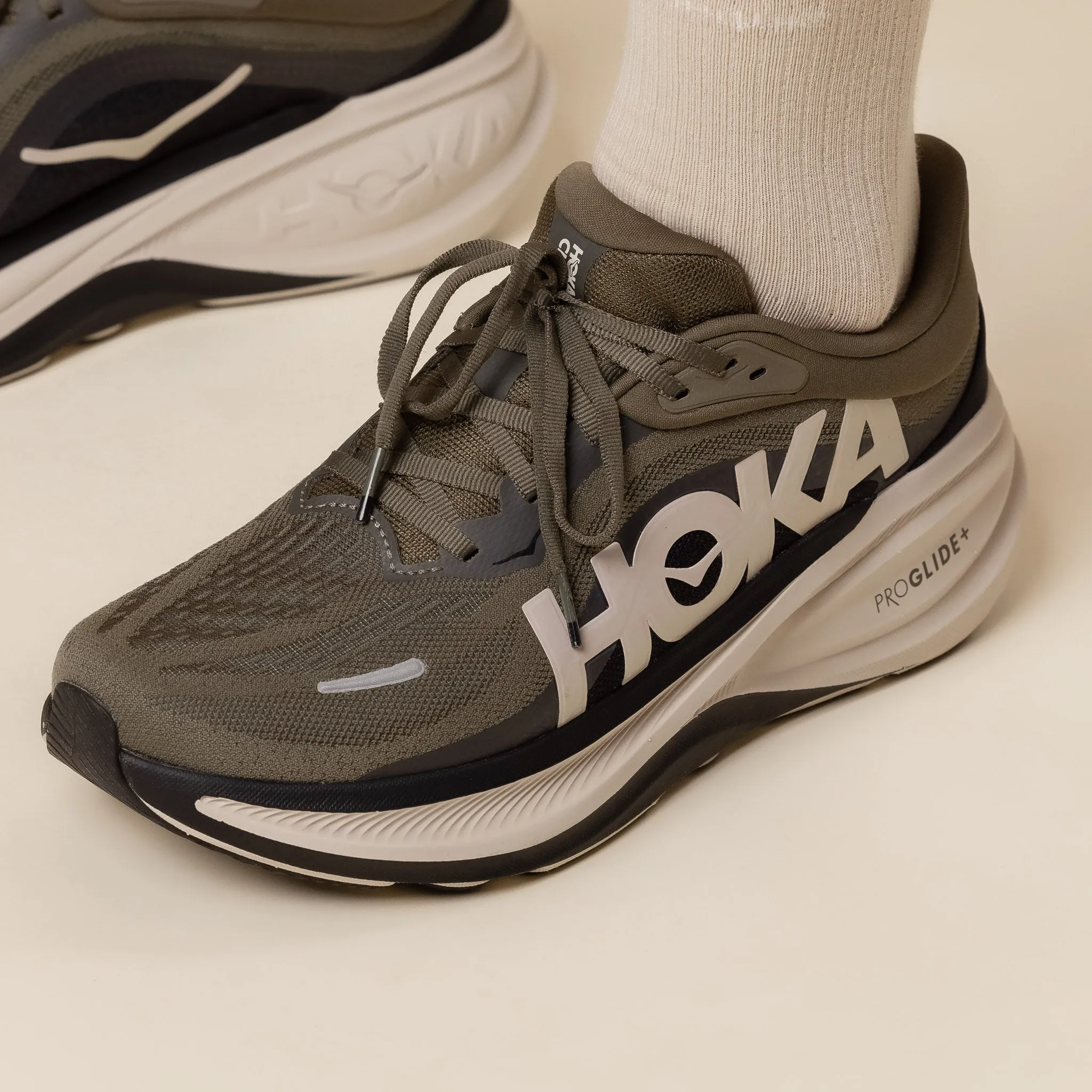 HOKA - Women's Clifton Pro - Antique Olive/River Rock Grey sold by This Thing Of Ours product image thumbnail 5
