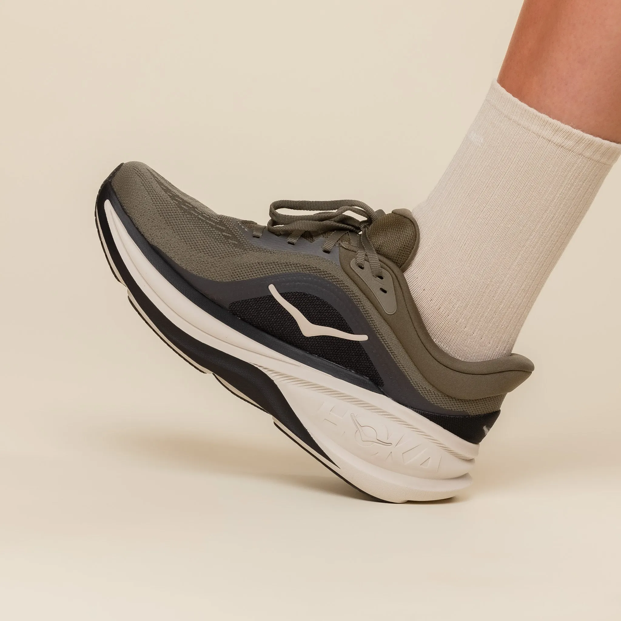HOKA - Women's Clifton Pro - Antique Olive/River Rock Grey sold by This Thing Of Ours product image thumbnail 3
