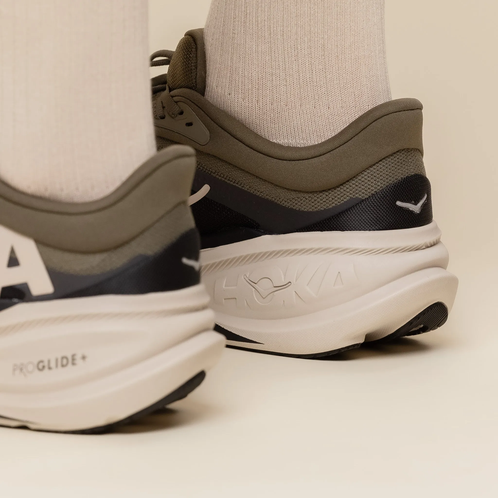 HOKA - Women's Clifton Pro - Antique Olive/River Rock Grey sold by This Thing Of Ours product image thumbnail 4