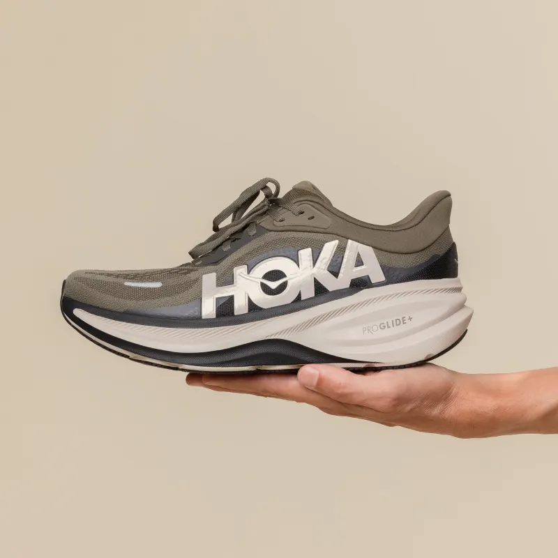 HOKA - Women's Clifton Pro - Antique Olive/River Rock Grey made by Hoka