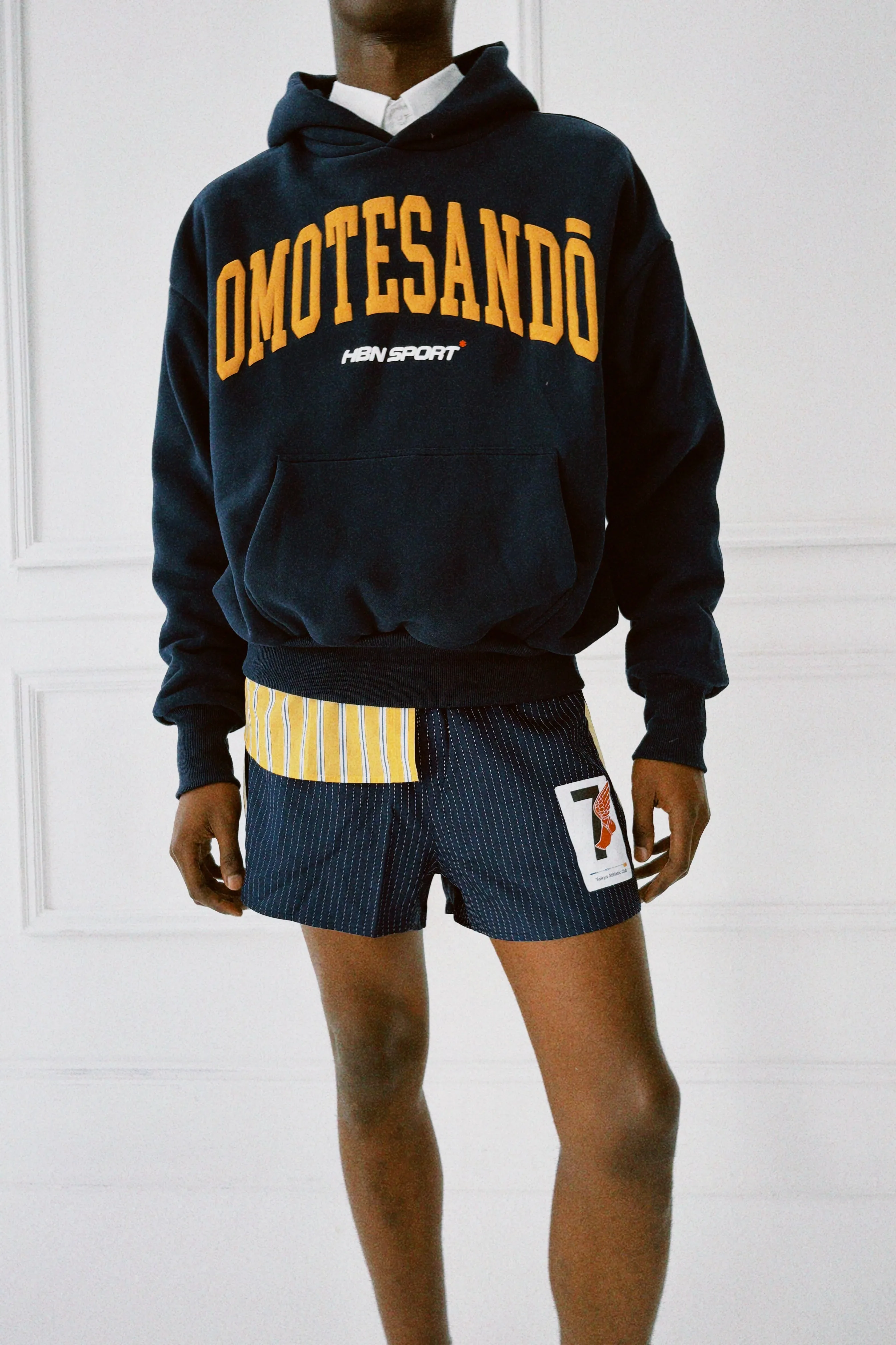 OMOTESANDŌ collegiate hoodie sold by Human by Nature product image thumbnail 2