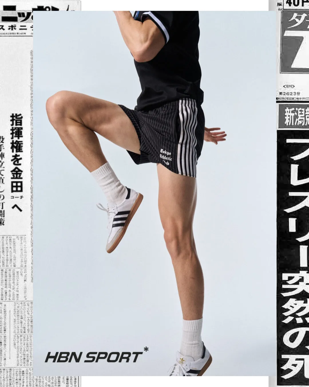 Salary man jogging Shorts by Tokyo Athletic club sold by Human by Nature product image thumbnail 2