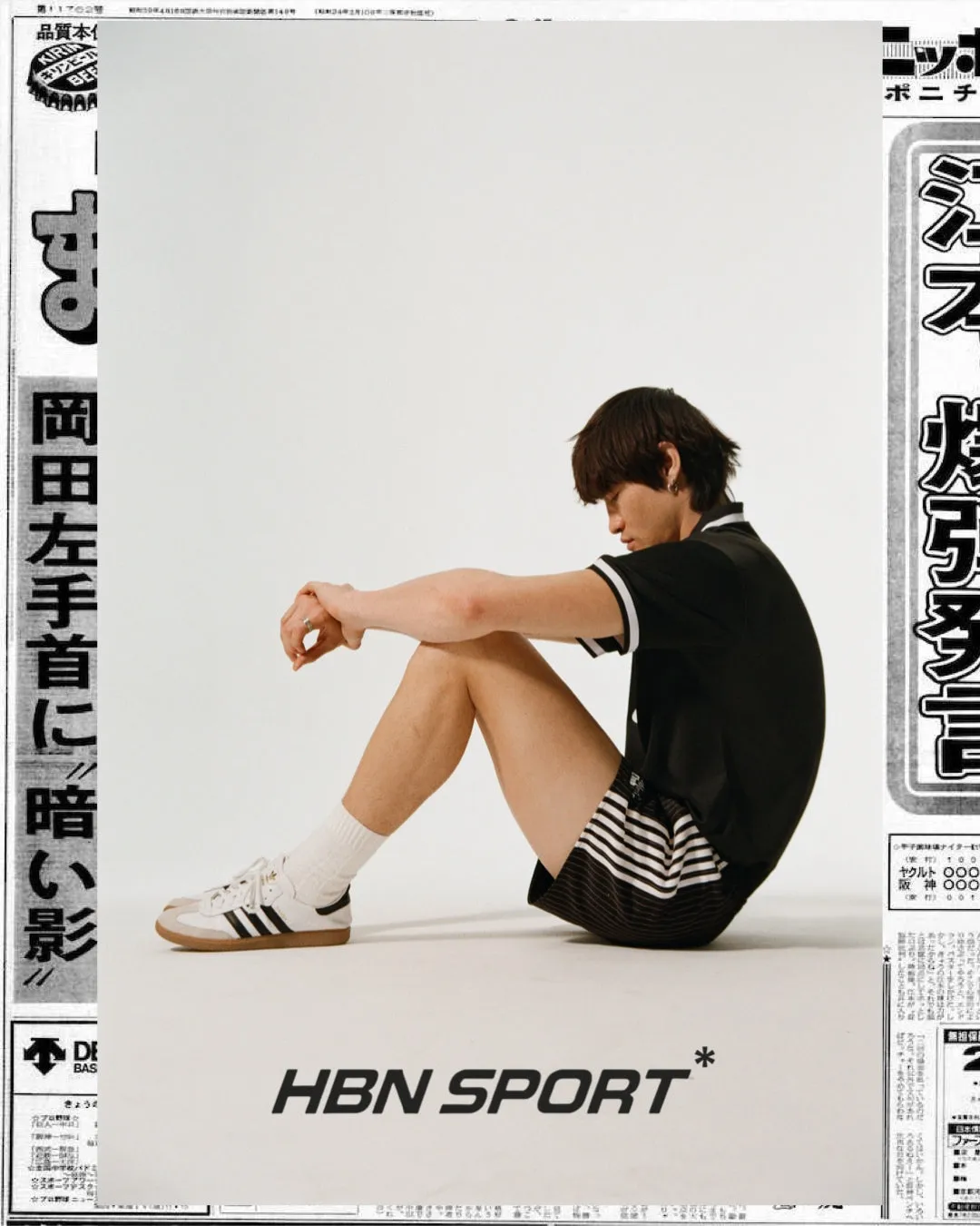 Salary man jogging Shorts by Tokyo Athletic club sold by Human by Nature product image thumbnail 3