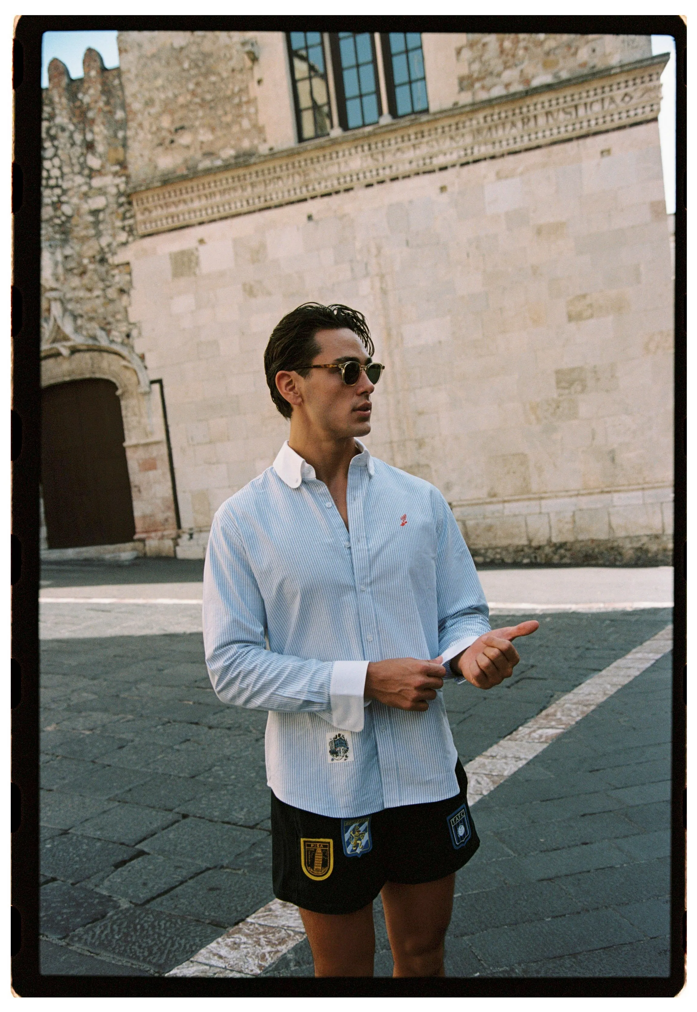 Tokyo Athletic Club x Jimmy Thompson Oxford shirt sold by Human by Nature product image thumbnail 5