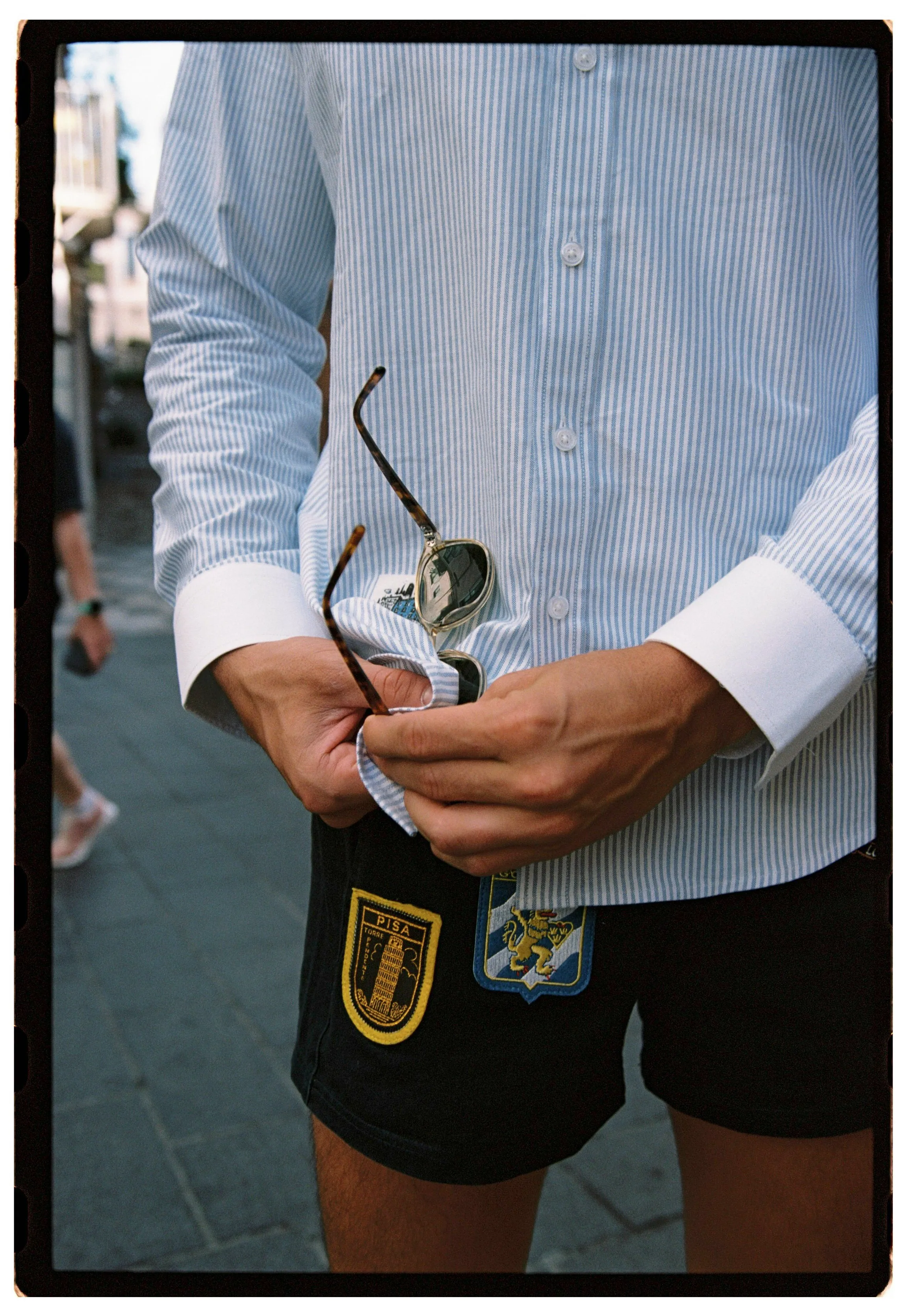 Tokyo Athletic Club x Jimmy Thompson Oxford shirt sold by Human by Nature product image thumbnail 4