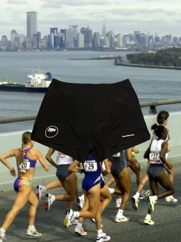 Marathon Shorts (Black) made by Human by Nature
