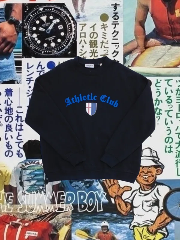 Tokyo Athletic Club “Last Race” crewneck made by Human by Nature