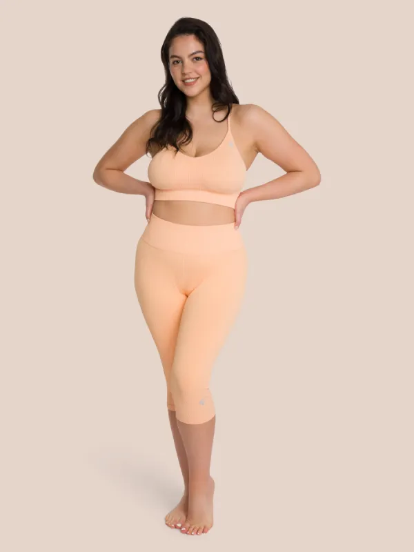 Maya Capri Set - Soft Tropical Orange sold by Oceansapart