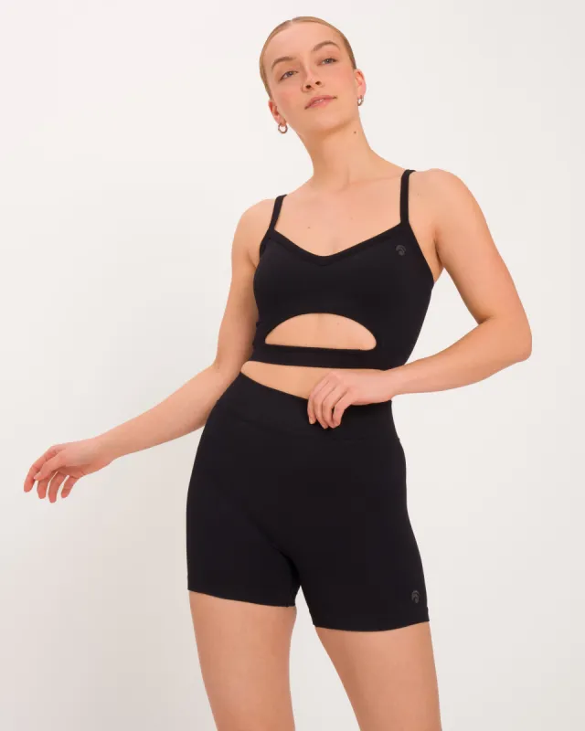 Fleur Short Set - Black sold by Oceansapart