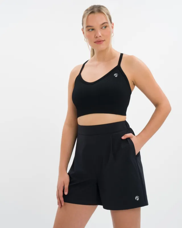 Dynamic Leya Short Set - Black sold by Oceansapart