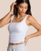 Brooke Mini Skirt Set - Light Grey Melange & White sold by Oceansapart