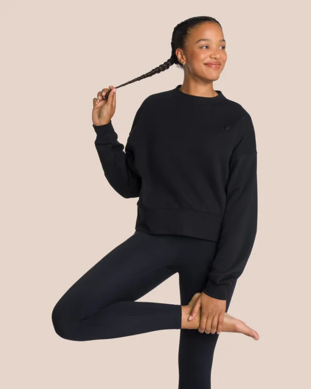 Gianna Sweat Set Deluxe Petite - Black sold by Oceansapart