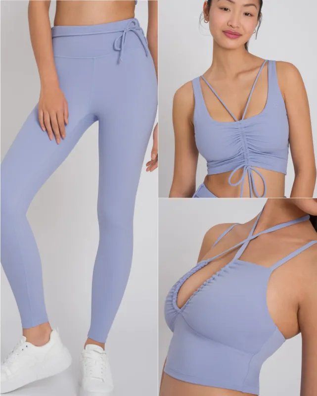 Gianna Gracy Bra Set Deluxe - Light Dawn Blue sold by Oceansapart