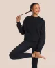 Gianna Sweat Set Deluxe - Black sold by Oceansapart