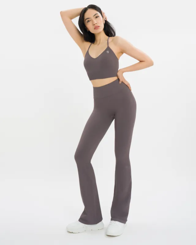 Maya Flared Set Tall - Grey Mauve sold by Oceansapart