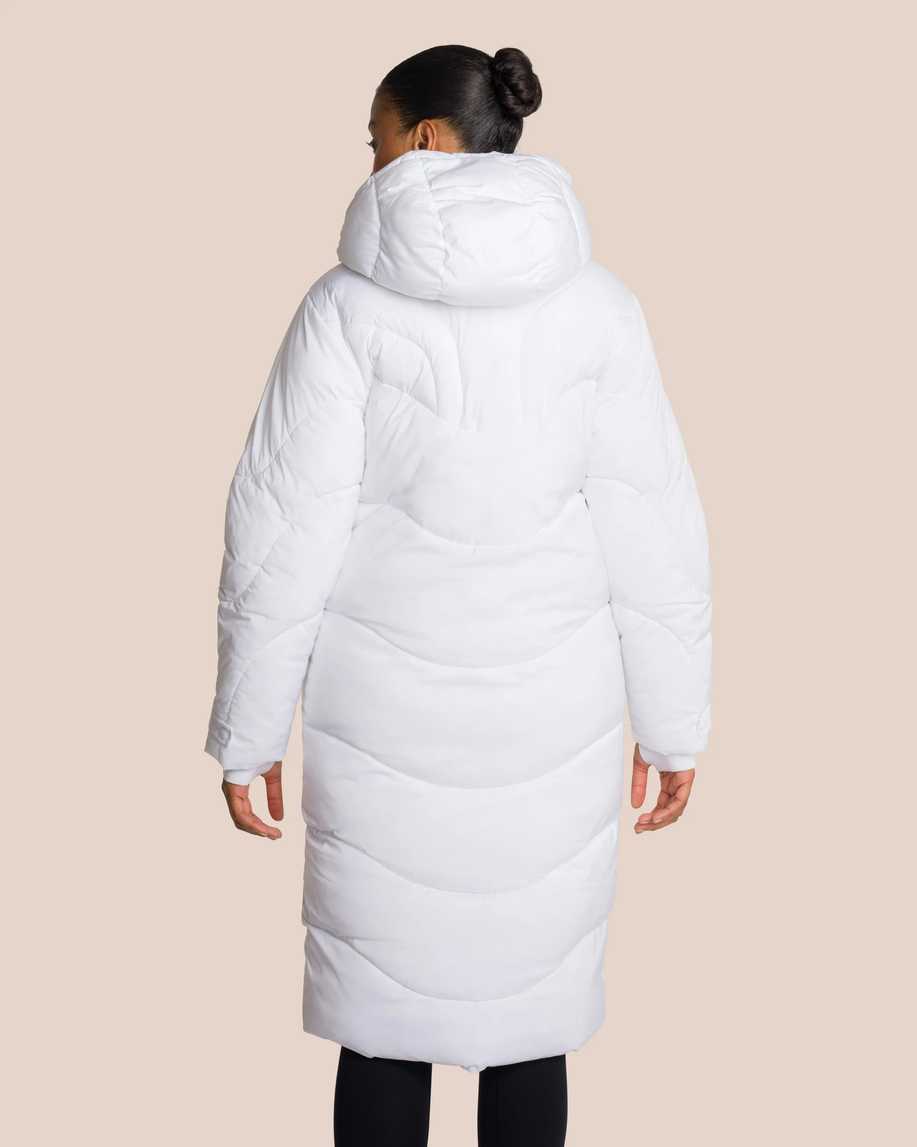 Joelle Long Puffer Jacket sold by Oceansapart product image thumbnail 3