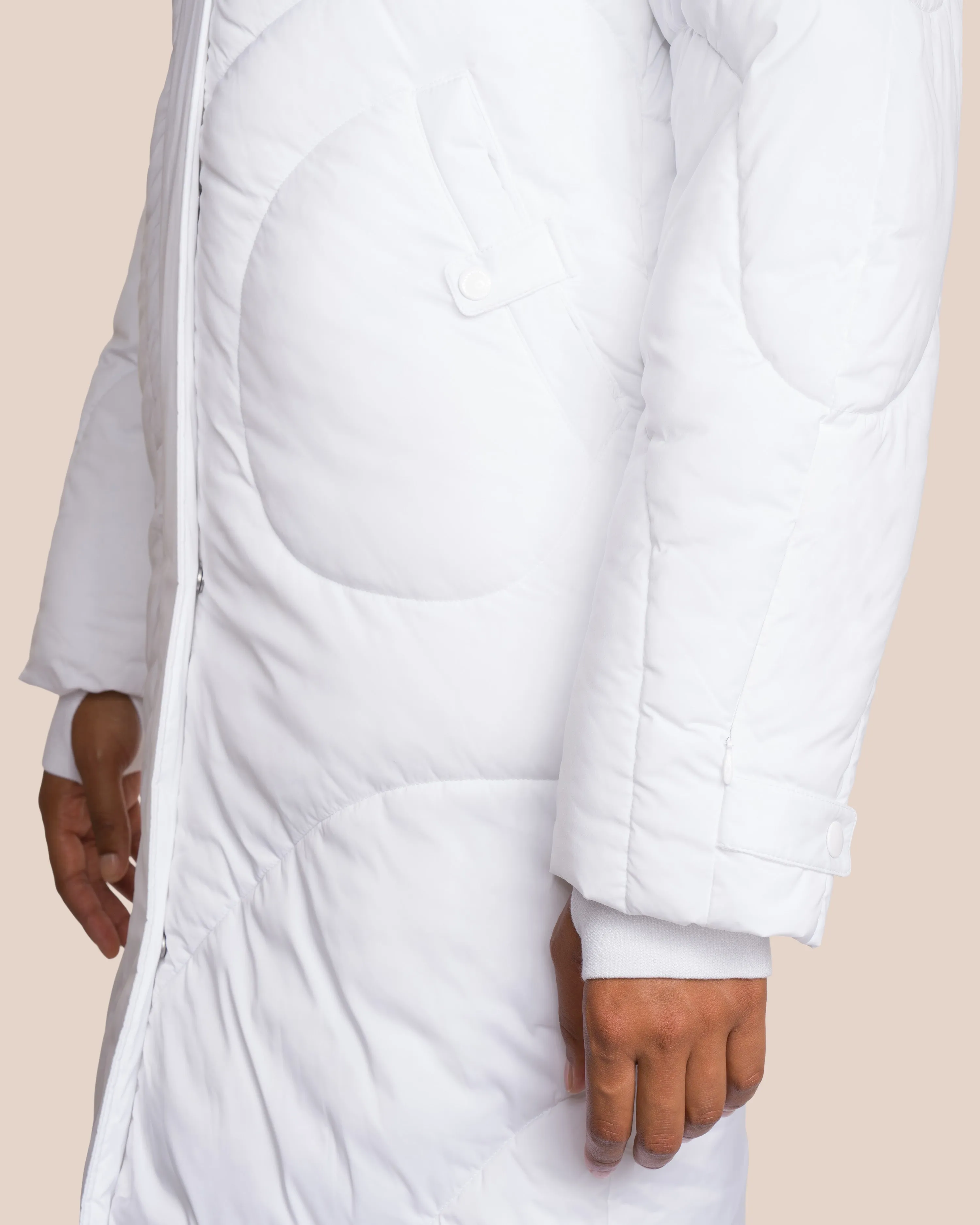 Joelle Long Puffer Jacket sold by Oceansapart product image thumbnail 5