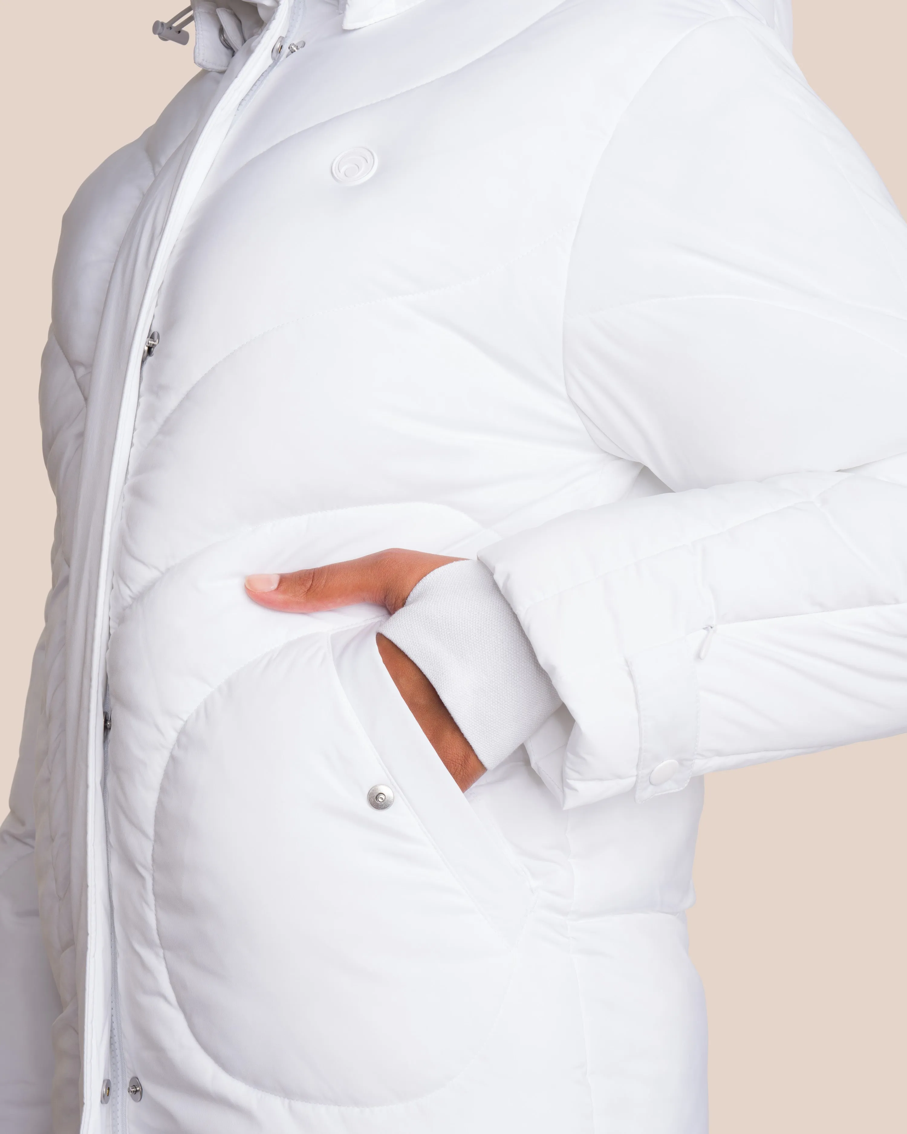 Joelle Long Puffer Jacket sold by Oceansapart product image thumbnail 4