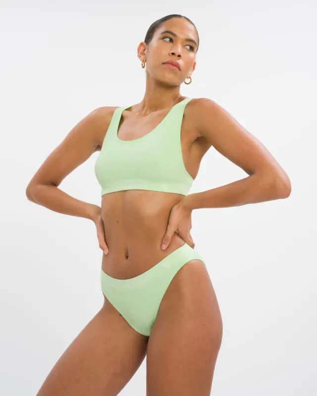 Ariel Brief Set - Cider Green sold by Oceansapart