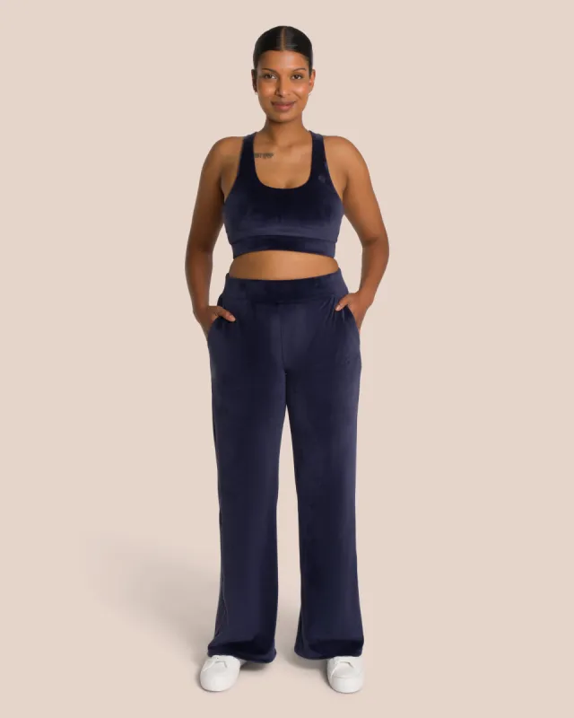 Kelly Wide Leg Set - Moon Blue sold by Oceansapart