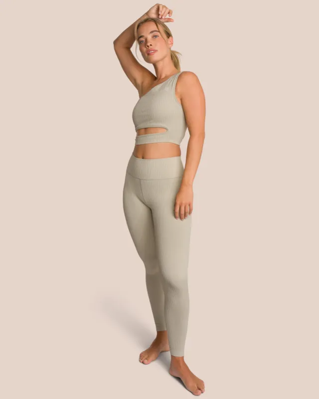Elodie Asymmetric Set - Tan sold by Oceansapart