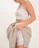 Maya Jenny Hotpant Set Deluxe - Dove Grey Tie Dye & Dove Grey sold by Oceansapart