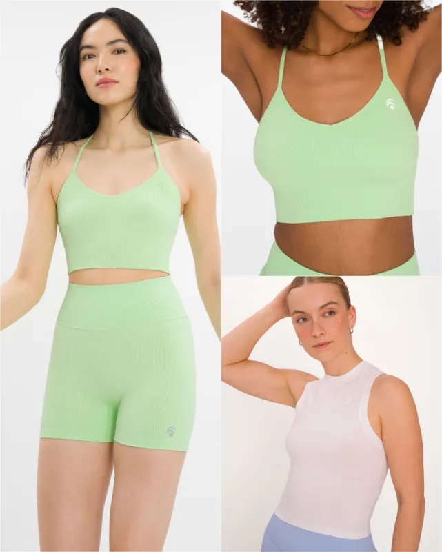 Thrive Set Deluxe - Cider Green & White sold by Oceansapart