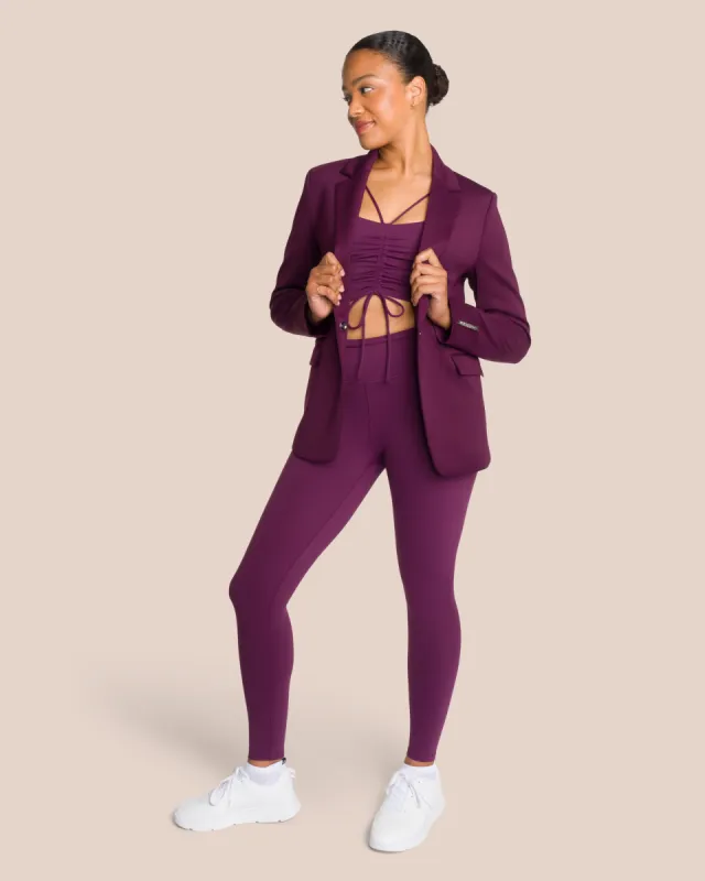 Gianna Blazer Set Deluxe - Shadow Lilac sold by Oceansapart