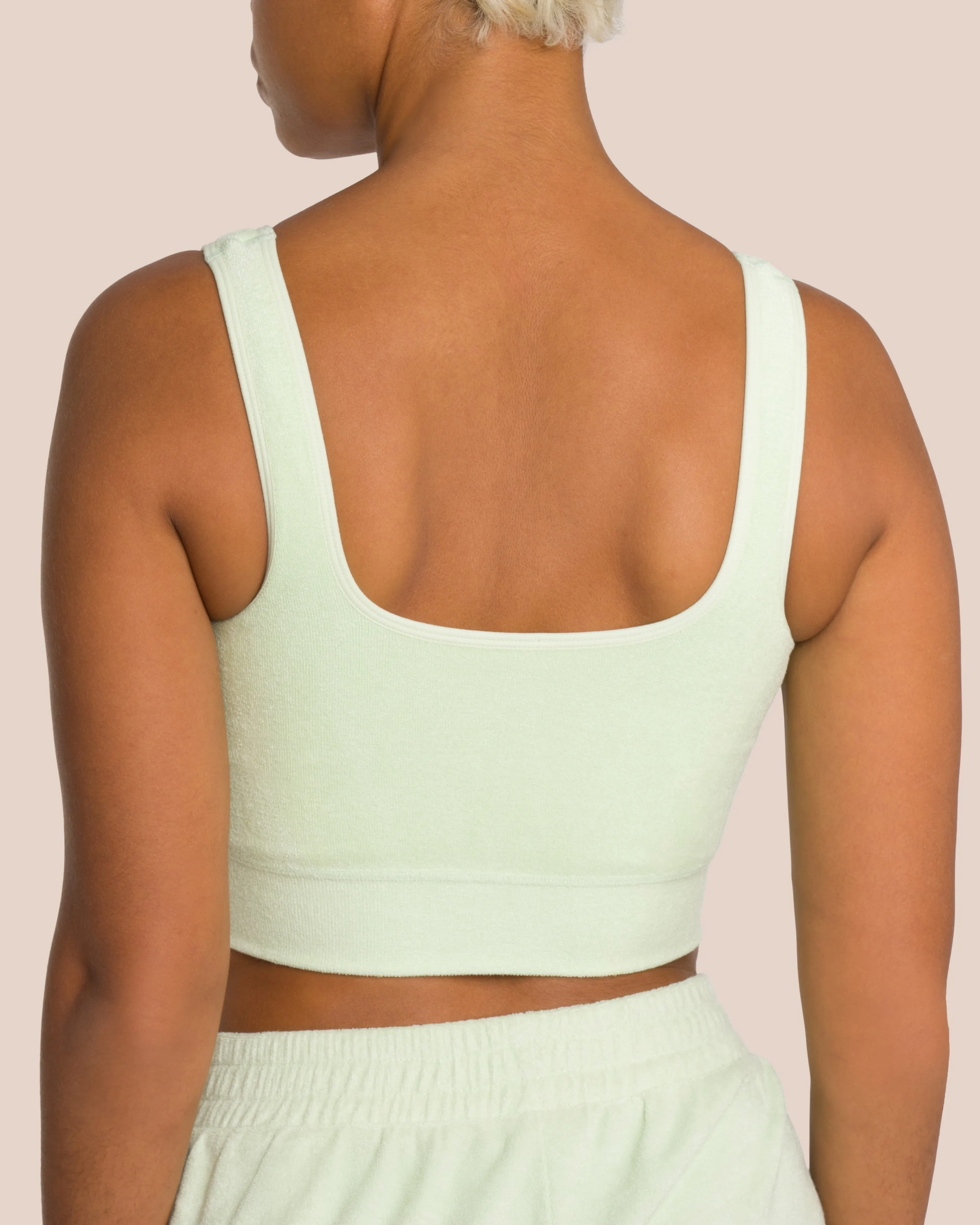 Beauty Frottee Set - Sage Green sold by Oceansapart product image thumbnail 5