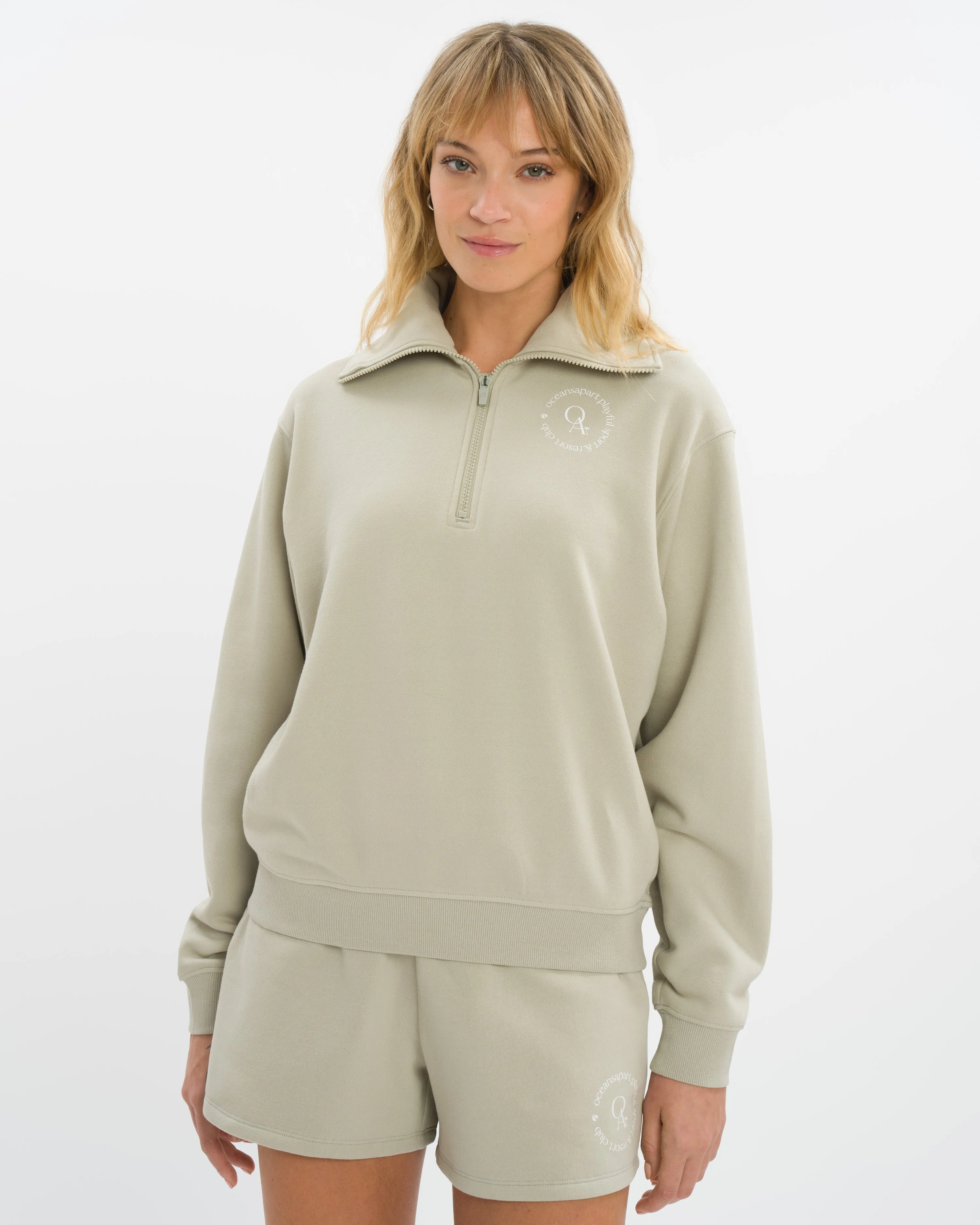 Ivy Half Zip Sweater sold by Oceansapart product image thumbnail 4