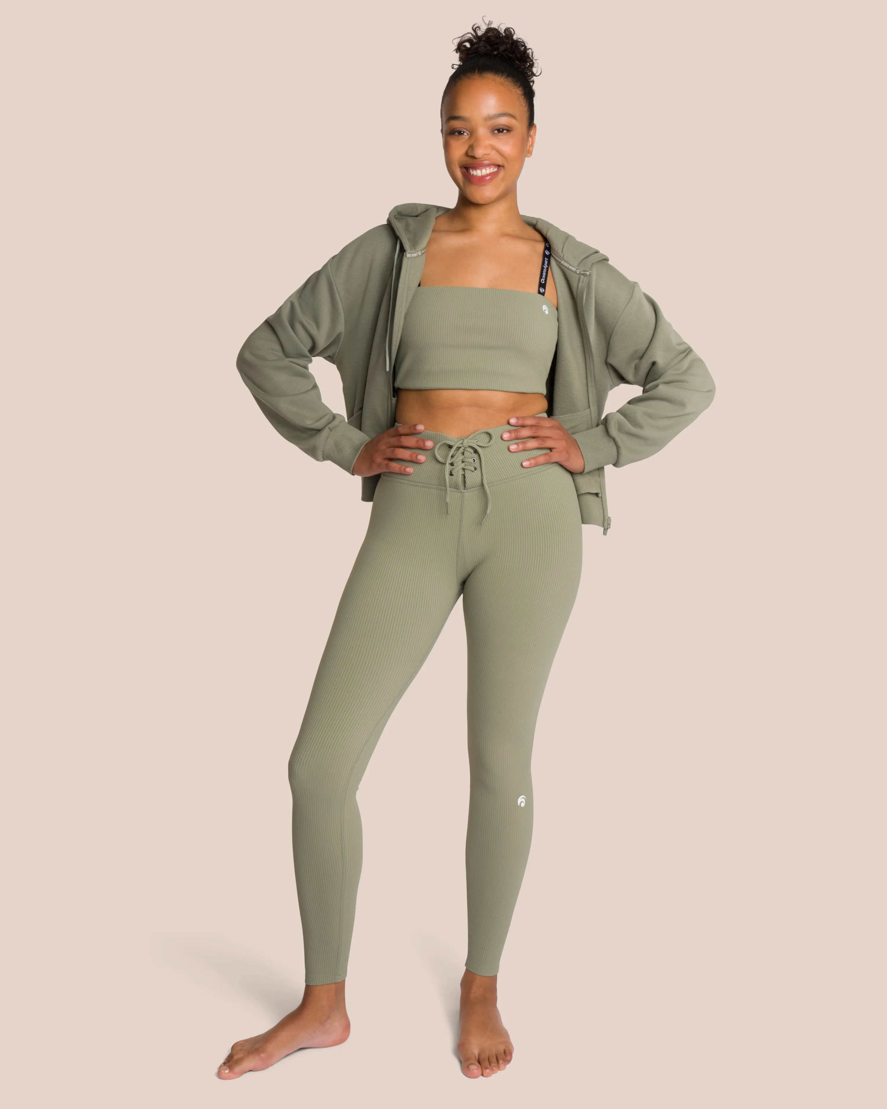 Trixy Zip Set Deluxe - Soft Khaki sold by Oceansapart