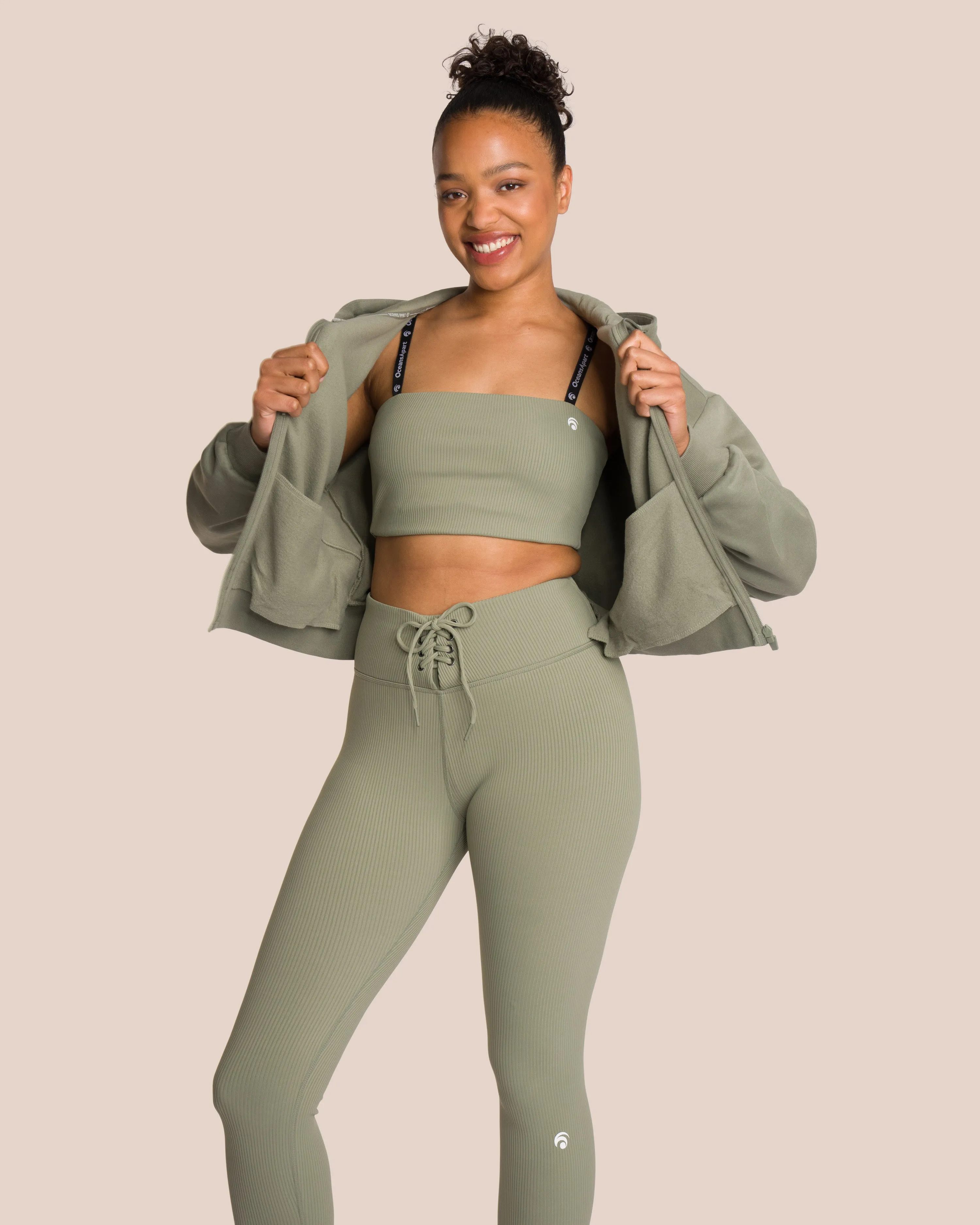 Trixy Zip Set Deluxe - Soft Khaki sold by Oceansapart product image thumbnail 2